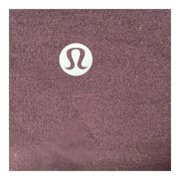 Lululemon Full Freedom Wrap Top Long Sleeve Purple Plum Nulu Women's 2 - Picture 3 of 4